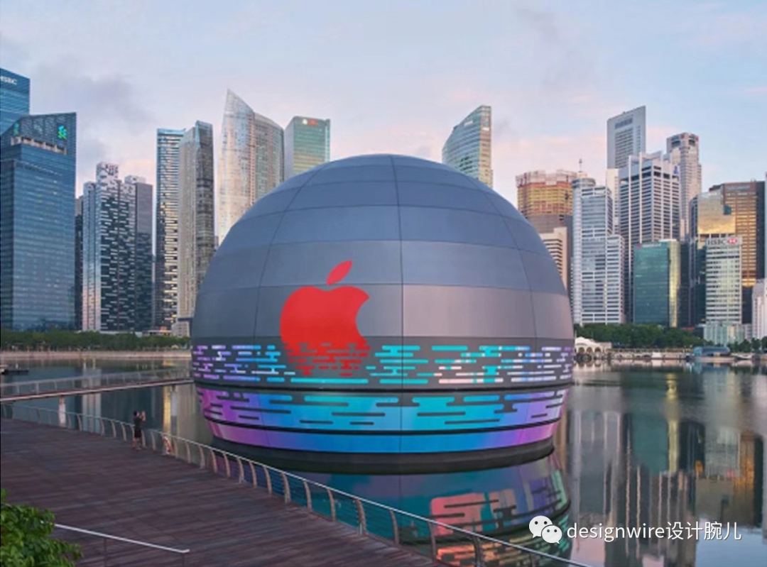 全球首个水上漂浮苹果店，创新设计诠释品牌理念-31
