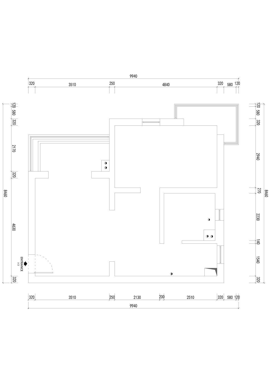 90㎡公寓图书馆式设计丨玖柞制作-41