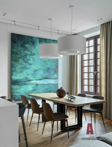 Современная 2-х этажная квартира с атмосферой загородного дома, 200 кв. м-19