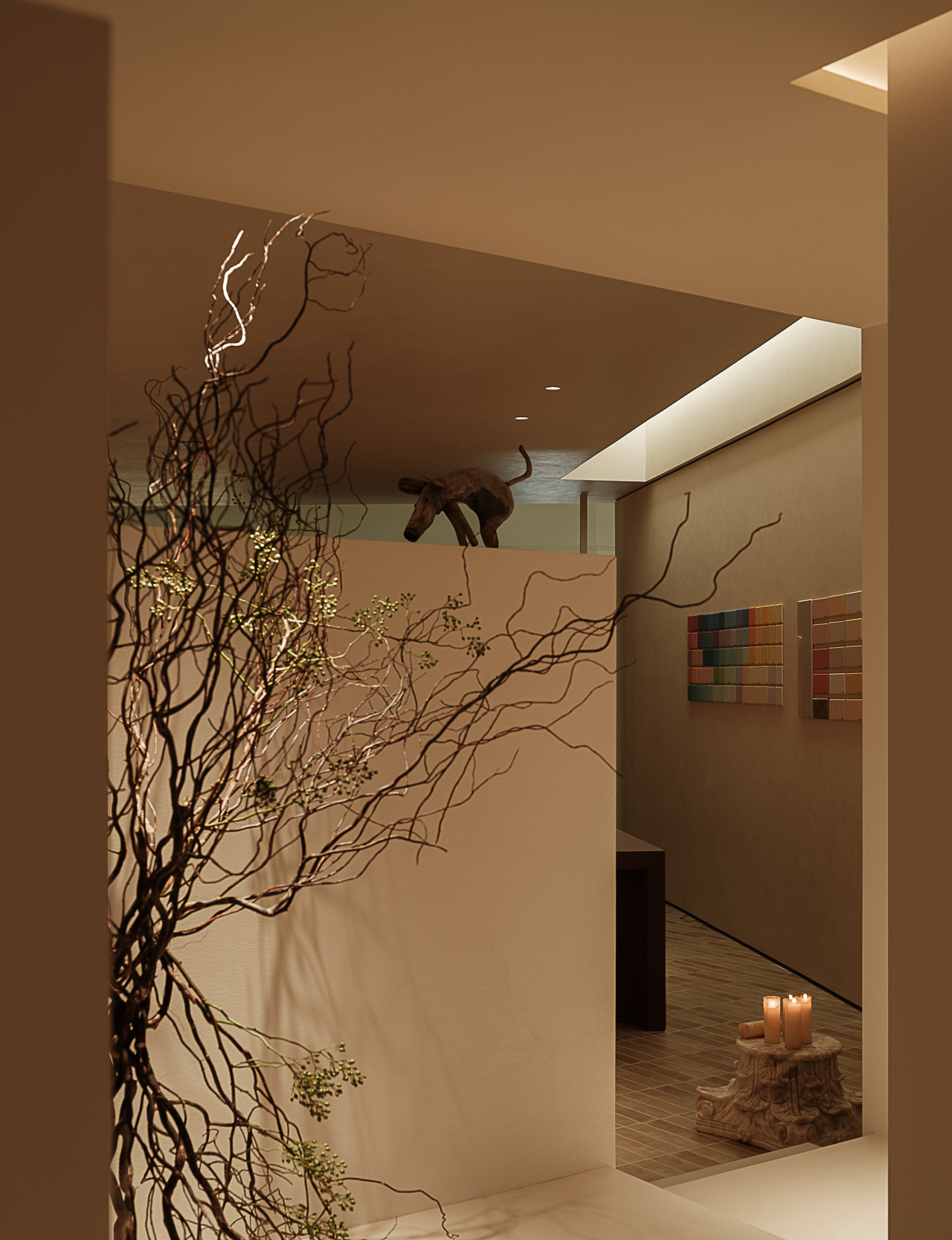 卡百利艺术涂料美学馆丨中国惠州丨土禾空间设计事务所-29