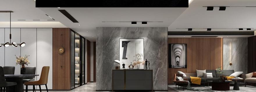 极简轻奢空间艺术设计-2