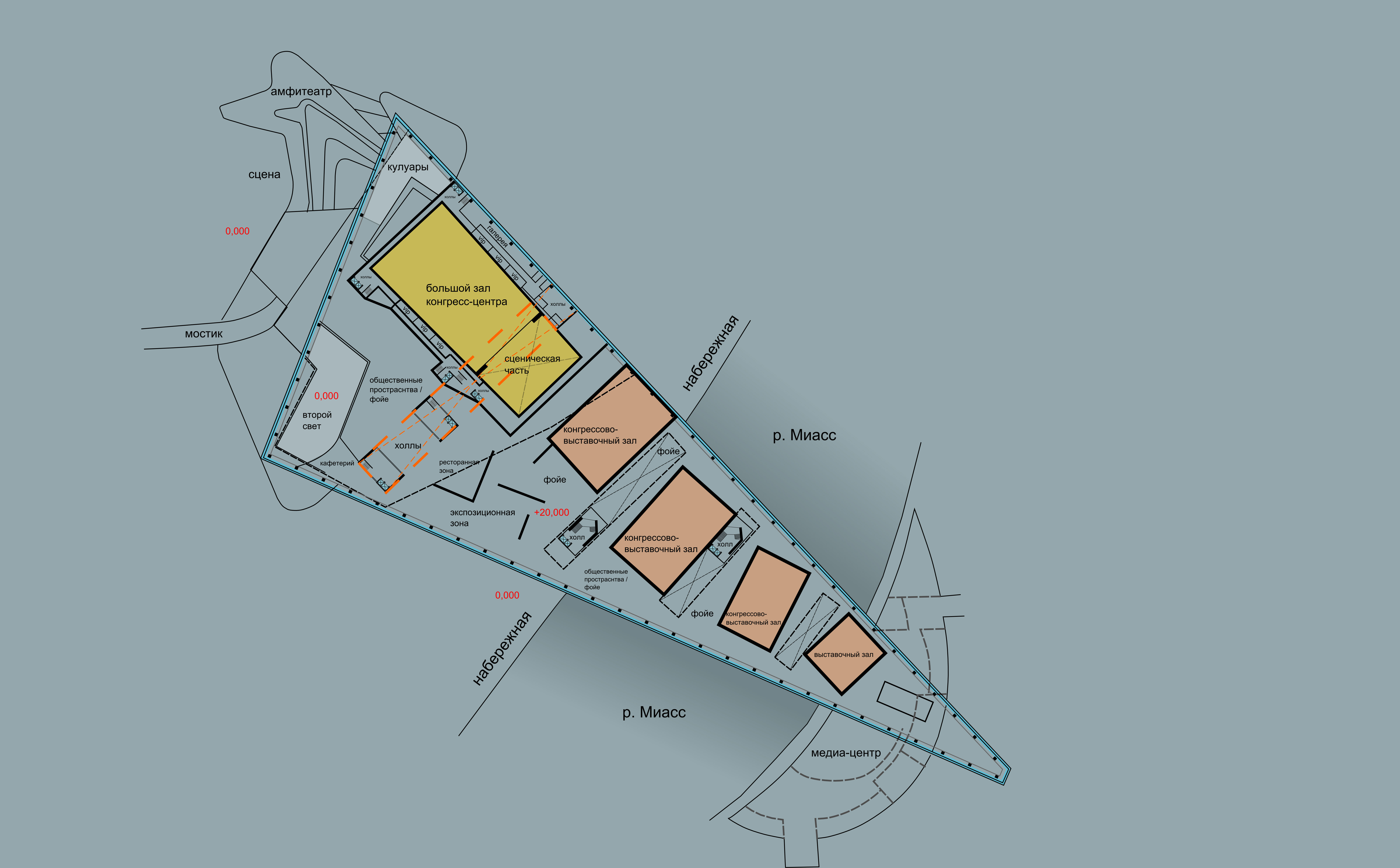 Chelyabinsk 城市 Miass 河滨总体规划-25