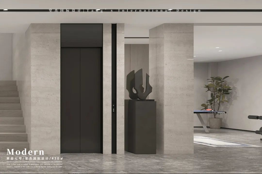 现代高级感 · 紫金七号 430㎡别墅设计丨中国南京丨堂杰国际设计-29