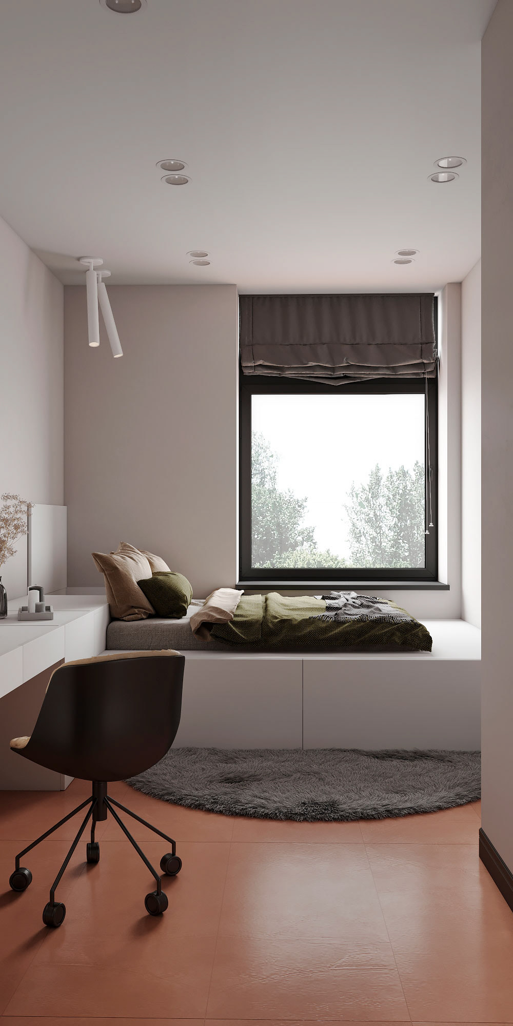 48㎡小空间公寓设计 超有感觉！-12