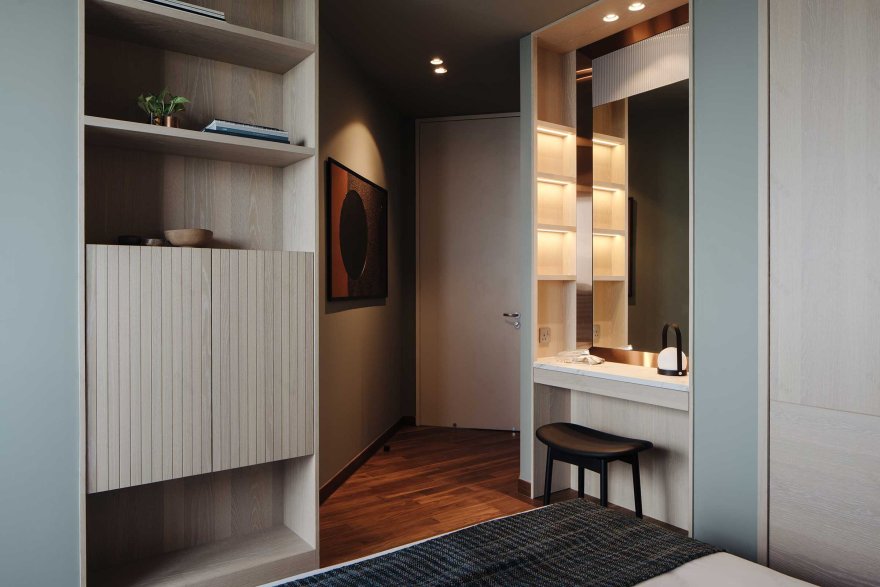 Interior Designer Gabriel Tan take on the Penthouse that Celebrates Irregularities in Singapore — Design Anthology-18