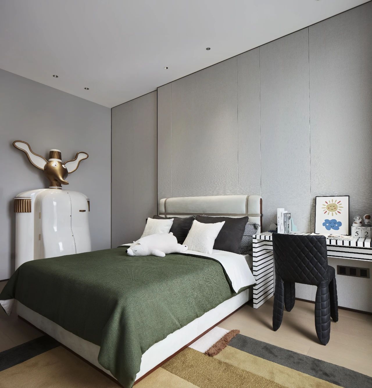 融泰云臻大平层样板间丨中国杭州丨郑仕樑室内设计(苏州)有限公司-47