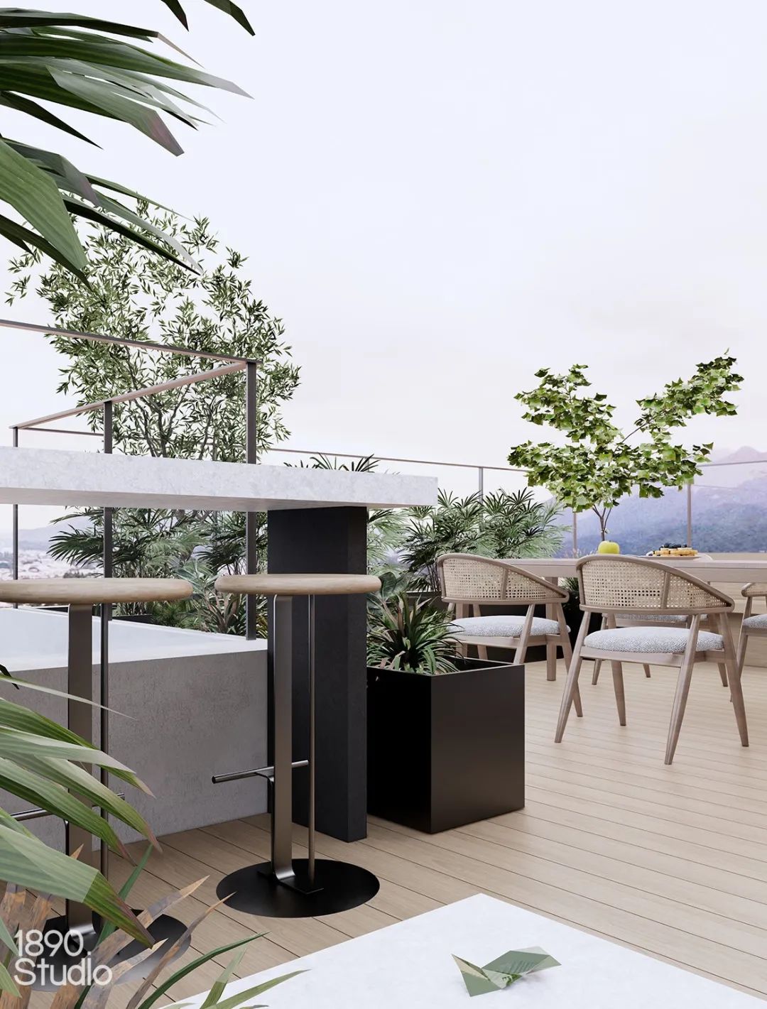 见山花园 · 依山傍湖的现代诗意住宅设计丨中国合肥丨1890 STUDIO-95