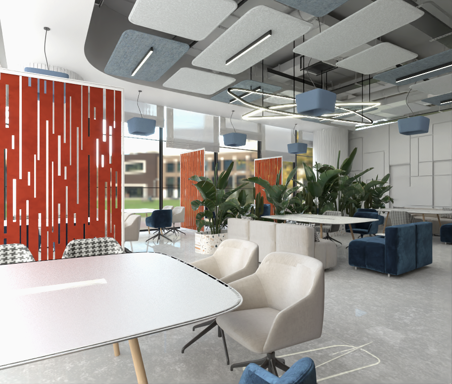 企业联合办公空间设计丨Helwan University-15