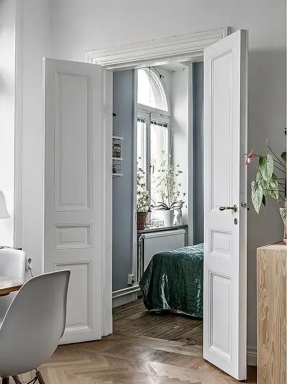 绿意盎然的瑞典公寓 | 植物打造清新室内空间-10