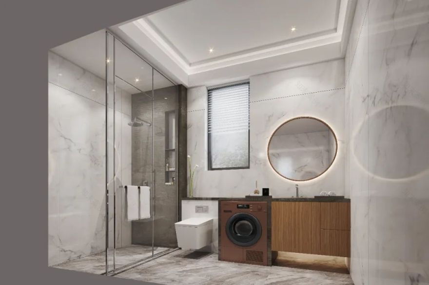 辽宁海滨小城简约风设计,原木之魅诠释自然之美-34