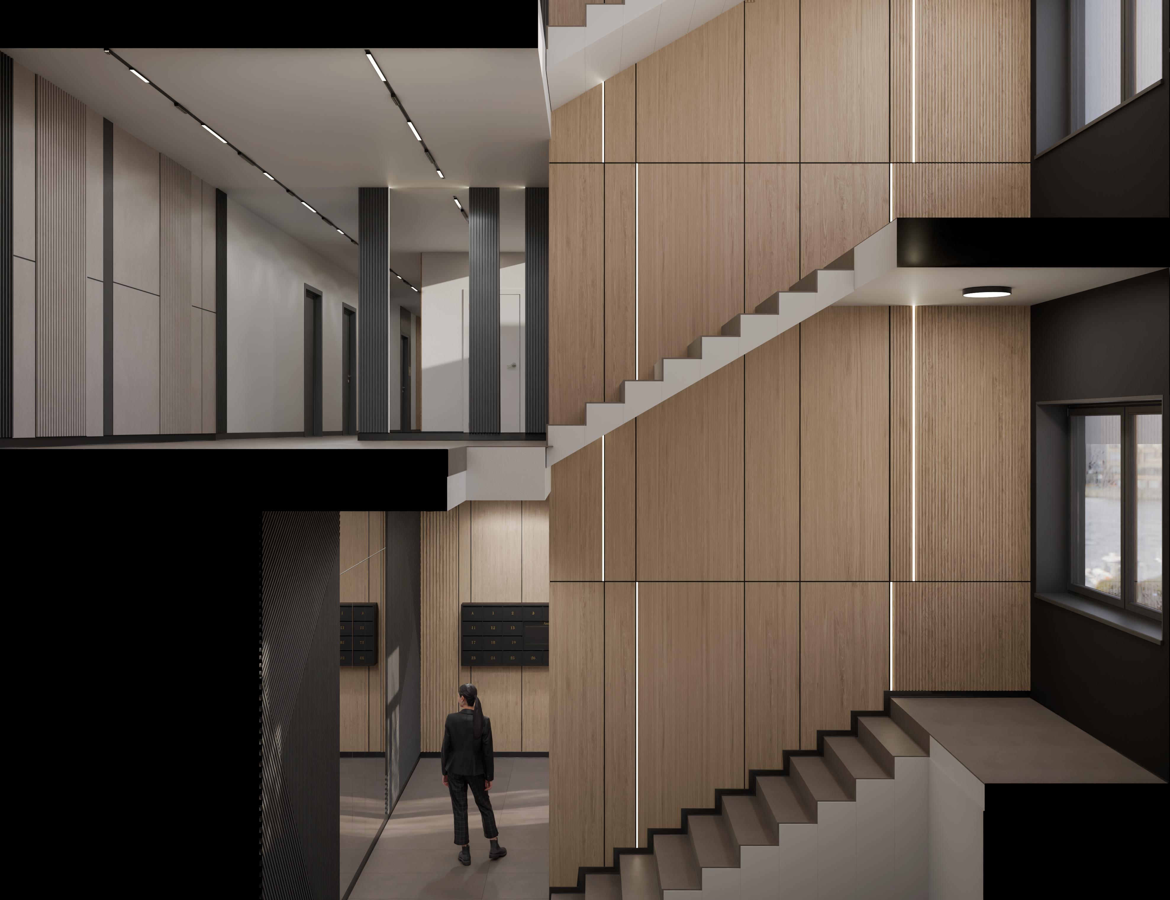 某住宅综合体入口及公共区域设计-10