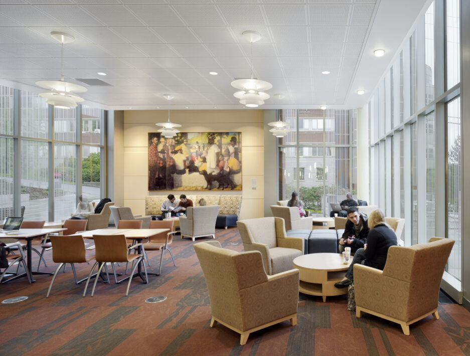Seattle University: Lemieux Library & McGoldrick Learning Center - Perkins Eastman-3