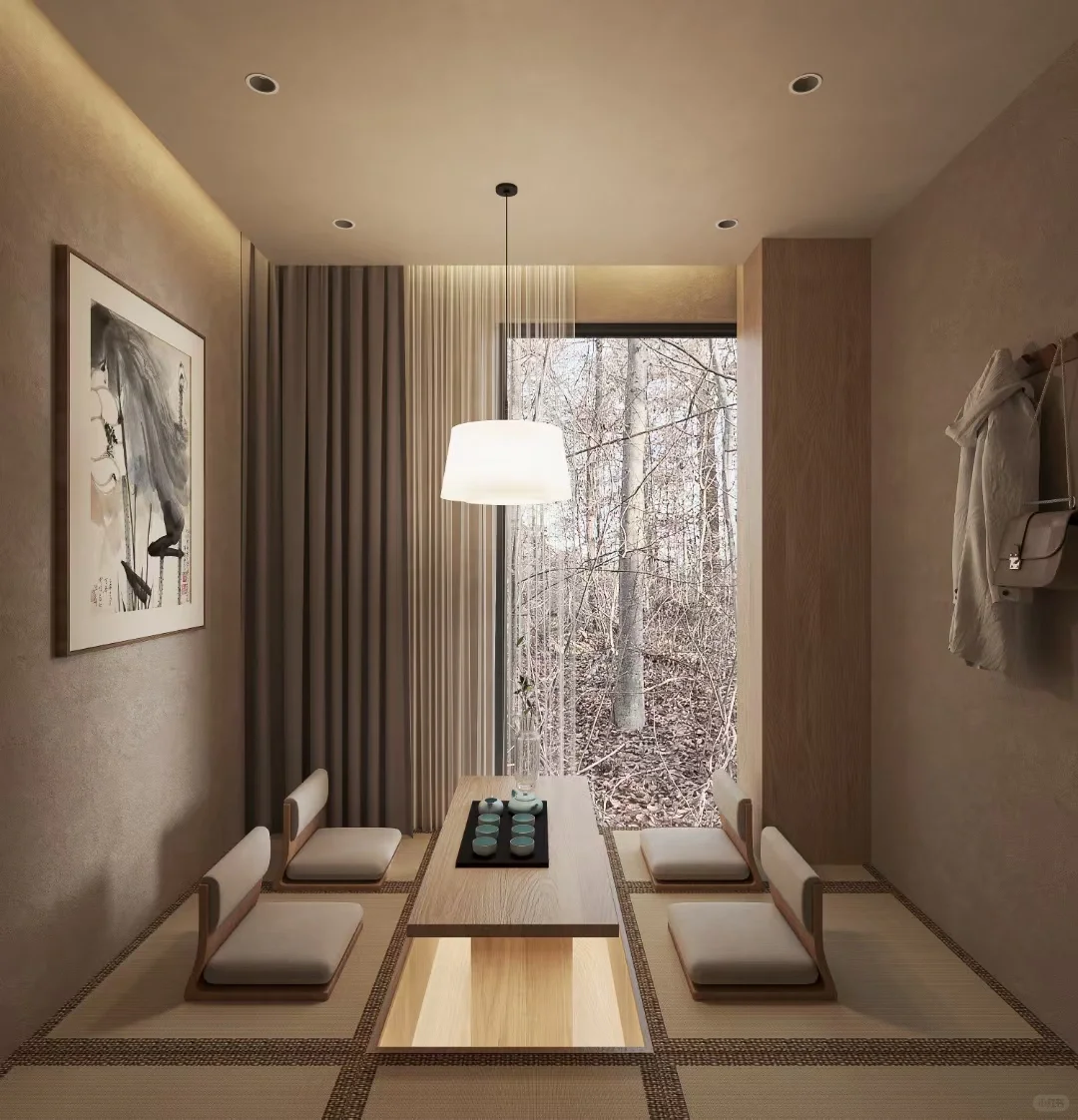 “新中式”风餐厅——浮华中透着精美-0