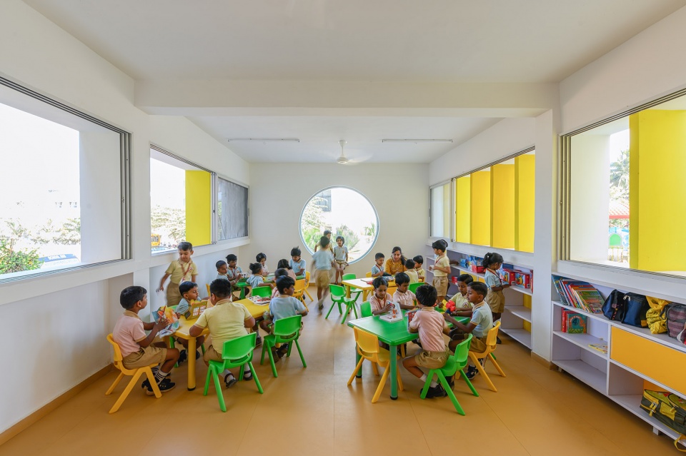印度 Sanskruti 幼儿学校丨Shreyas Patil Architects-62