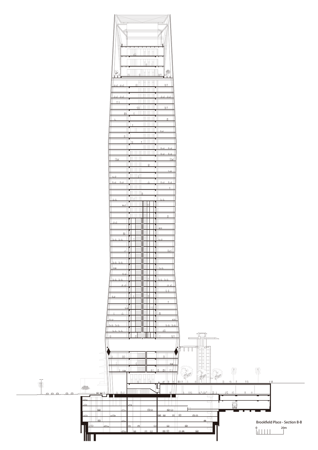 迪拜ICD布鲁克菲尔德广场丨阿联酋迪拜丨Foster + Partners-81