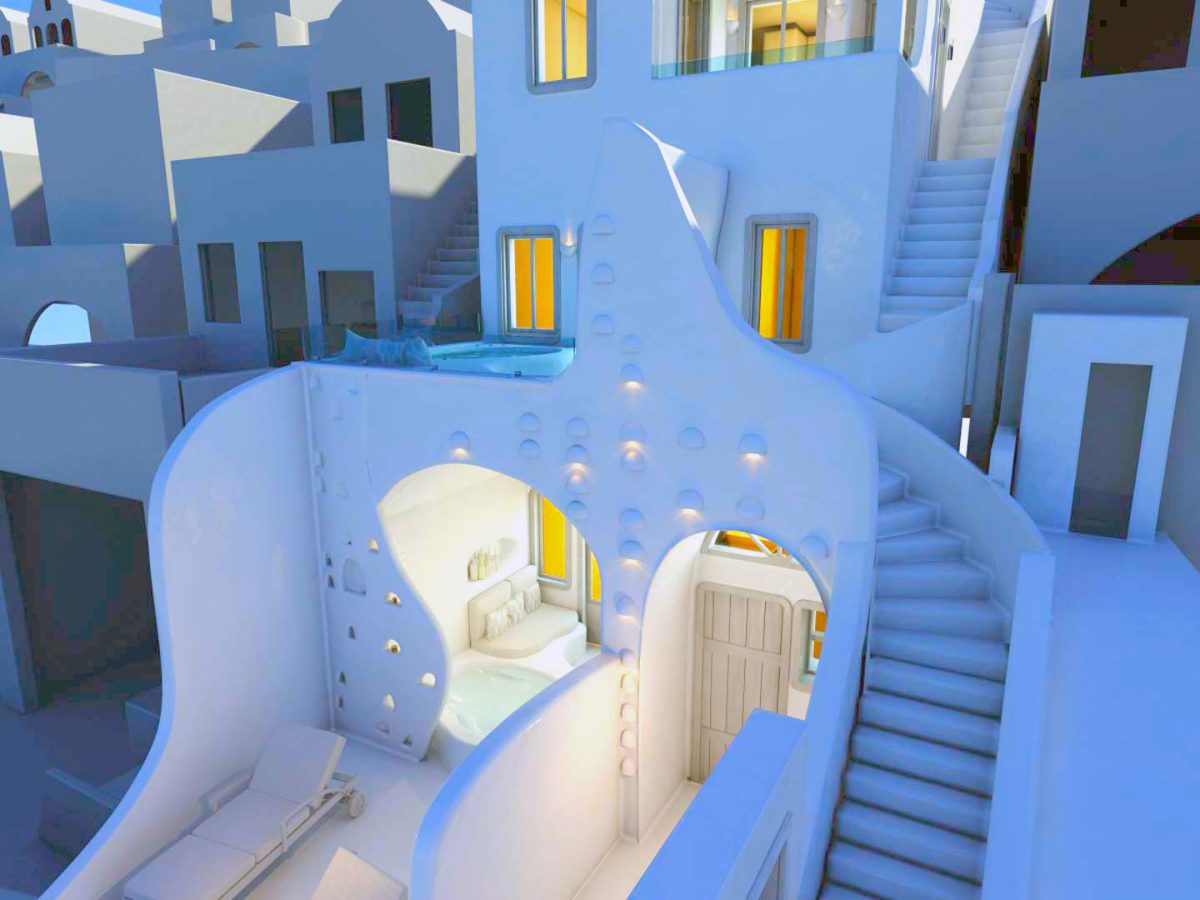 Entrance Tholos Art Hotel - Utopia Hotel Design Staging-9