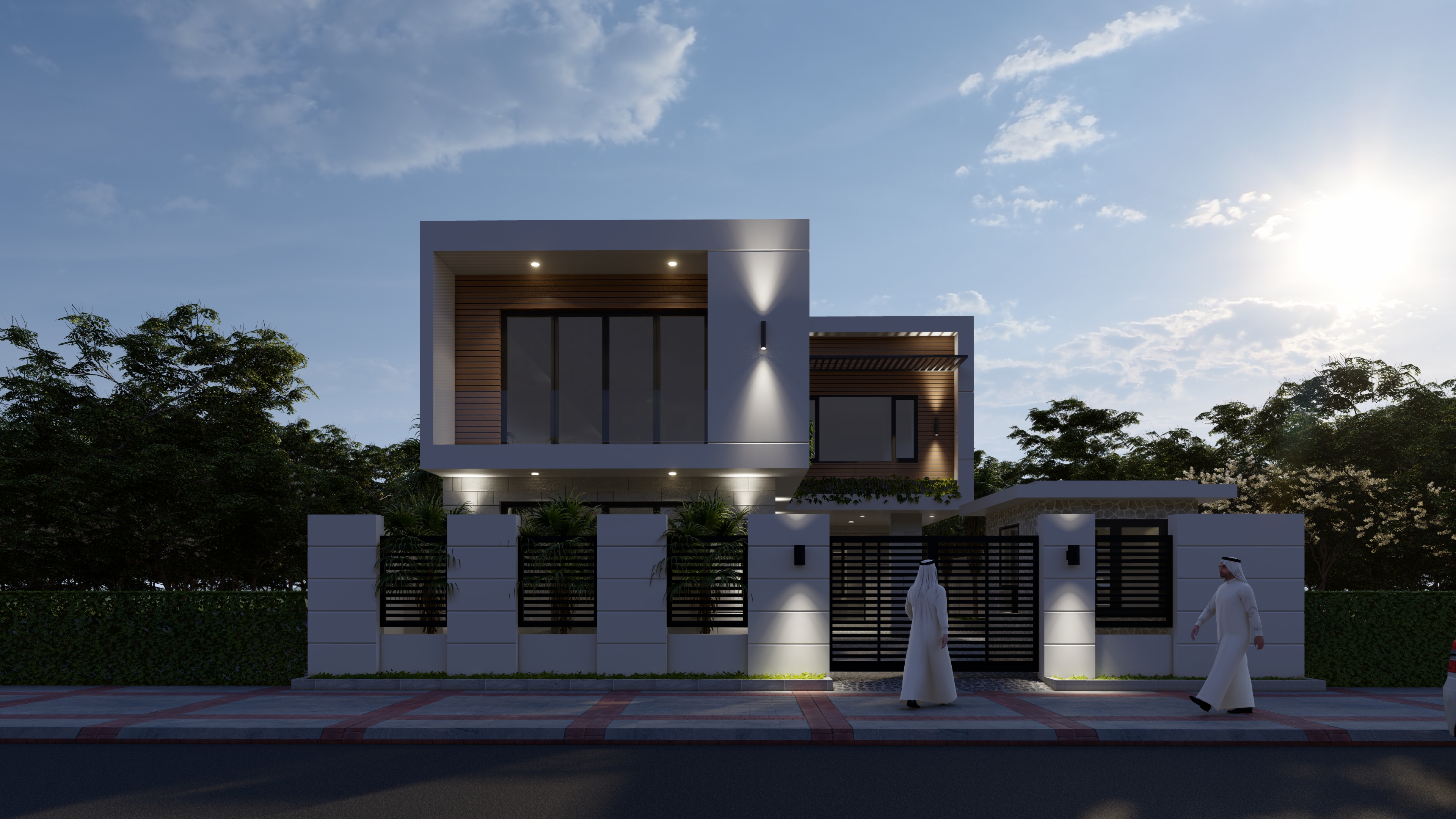 Exterior Villa Saudi Arabia-2