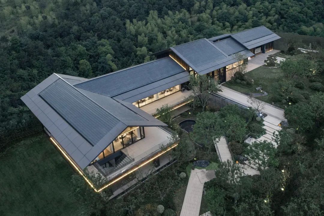 重庆葛洲坝御湖蘭园 | 现代投影艺术融合东方元素-12