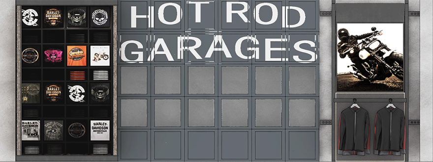 哈雷戴维森概念店丨ISSI DESIGN LTD-35