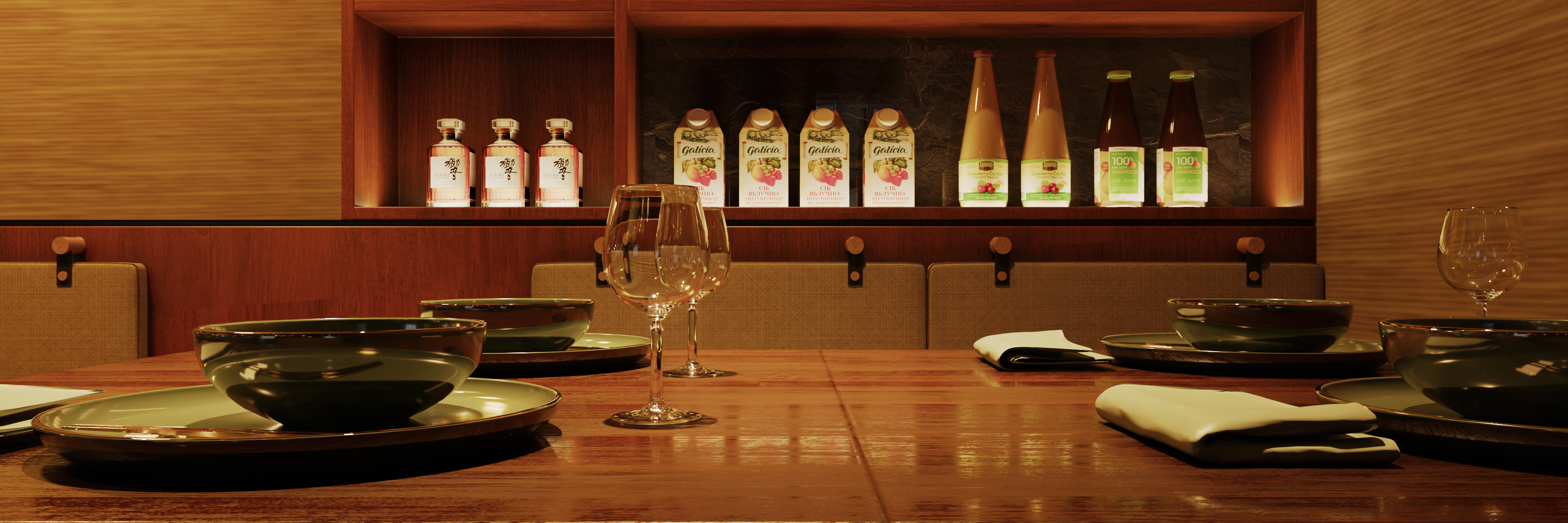 精致餐饮空间设计展示  卿家姆连锁店-5