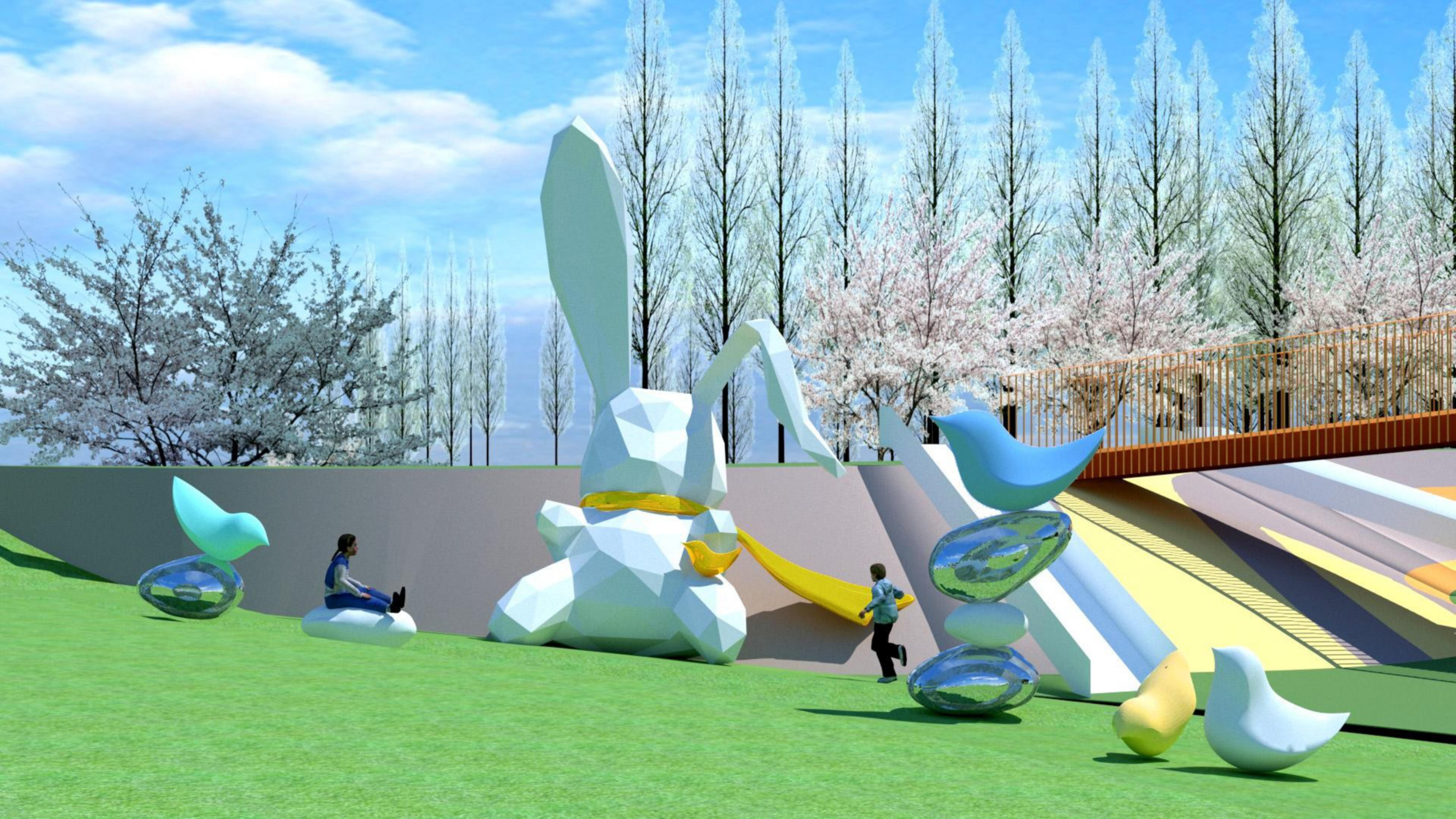 《梦想家》系列雕塑设计-14