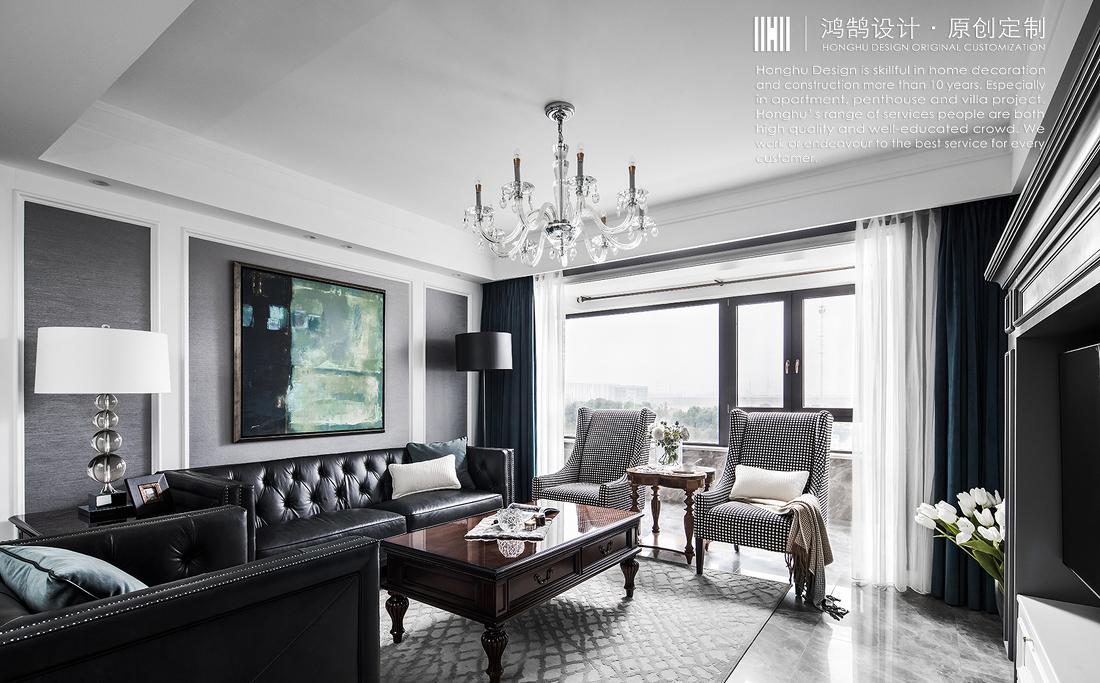 140㎡美式浪漫空间设计-0