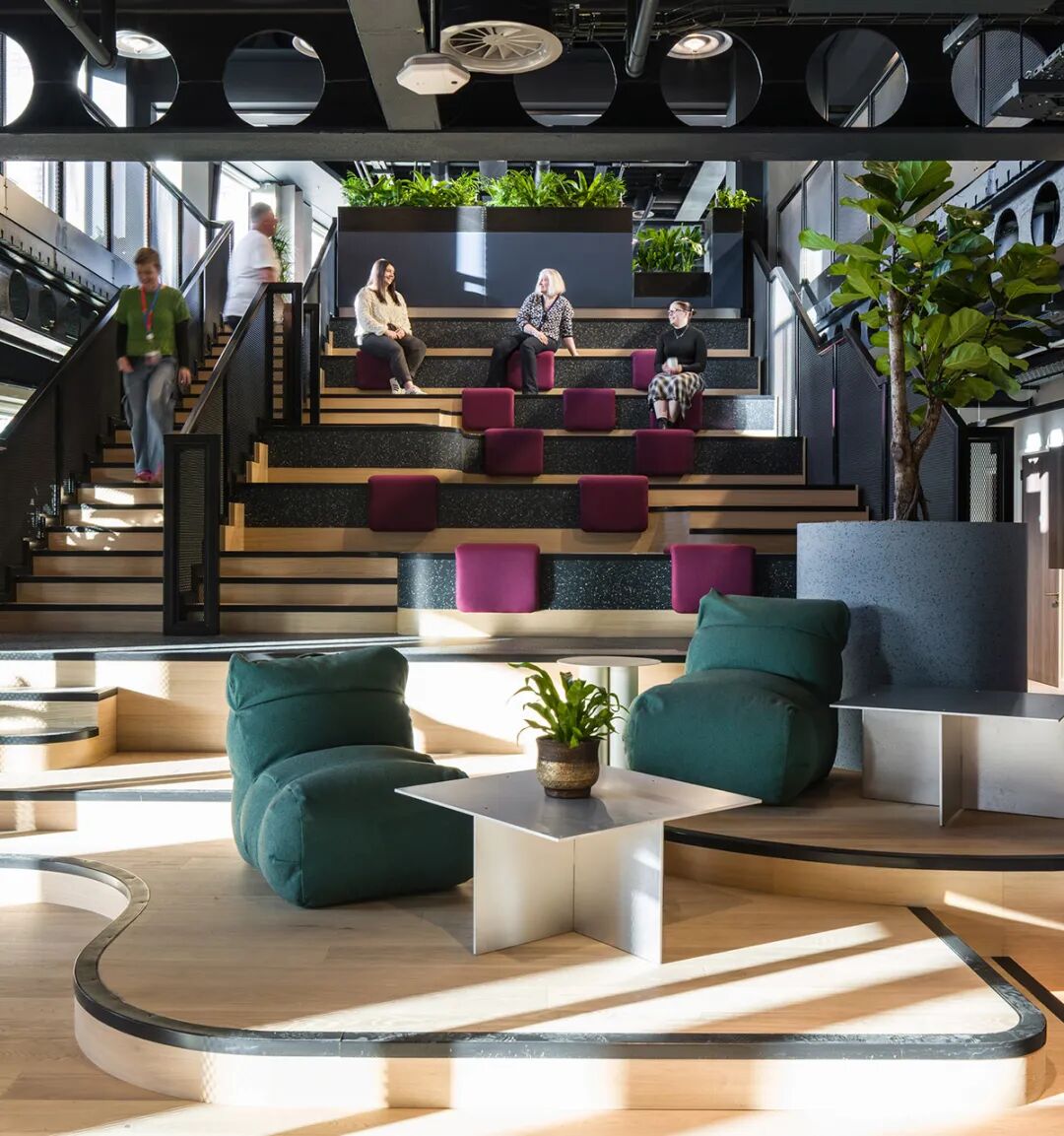 移动网络Virgin Media O2混合办公设计丨英国曼彻斯特丨SpaceInvader设计师事务所-109