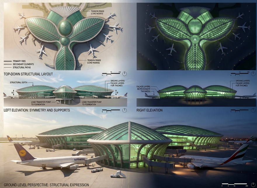 The Tri-Leaf Terminal Architectural Concept-12