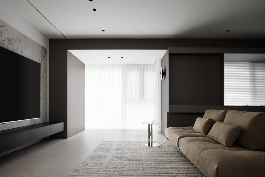 《栖序》成都129㎡现代意式丨中国成都丨宏福樘设计-12