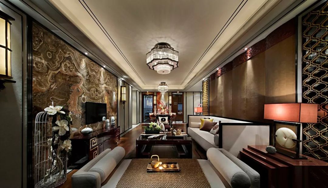 现代中式韵律 | 125㎡三室两厅的东方禅意空间-8