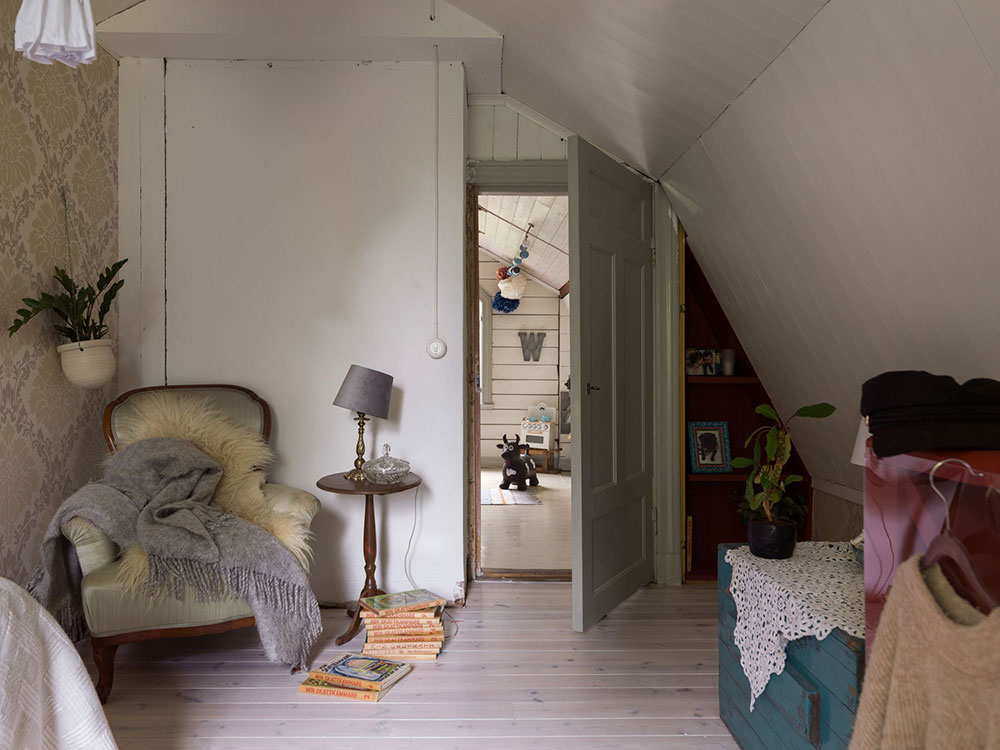 瑞典独特拱窗乡村小屋-21