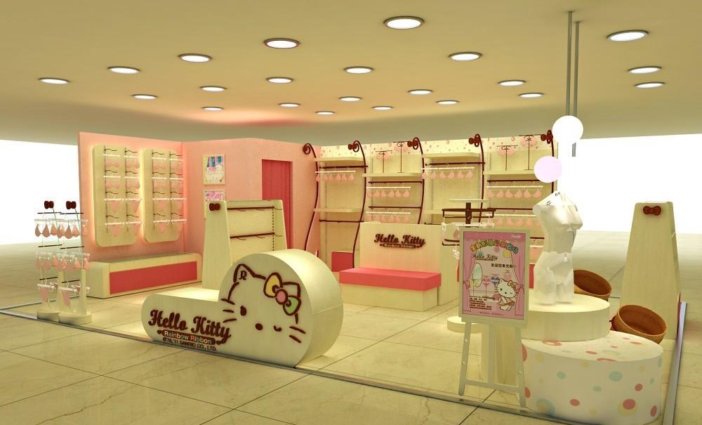 
HELLO KITTY 内衣店设计 -1