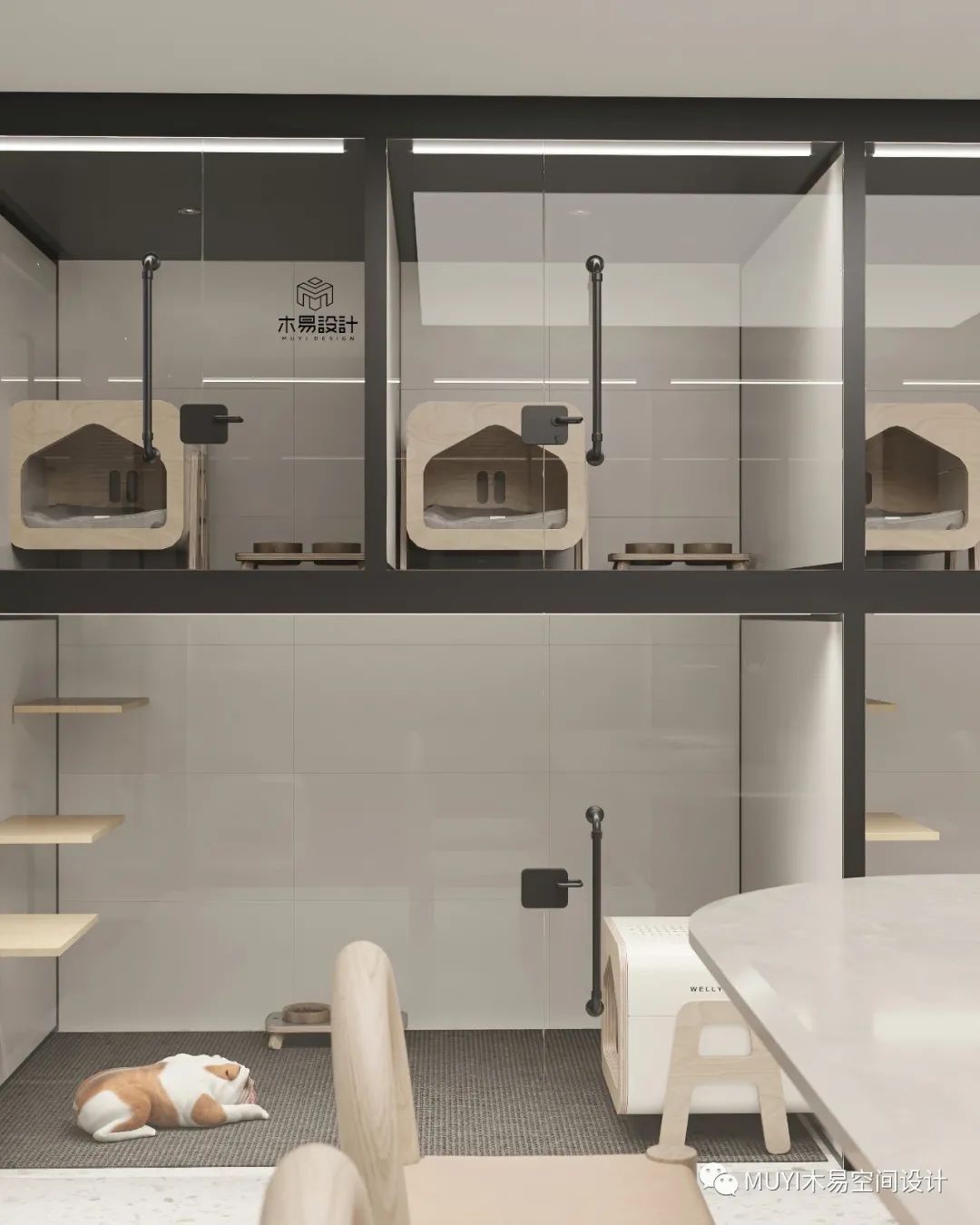 现代网红空中宠物乐园丨中国浙江丨木易空间设计-50