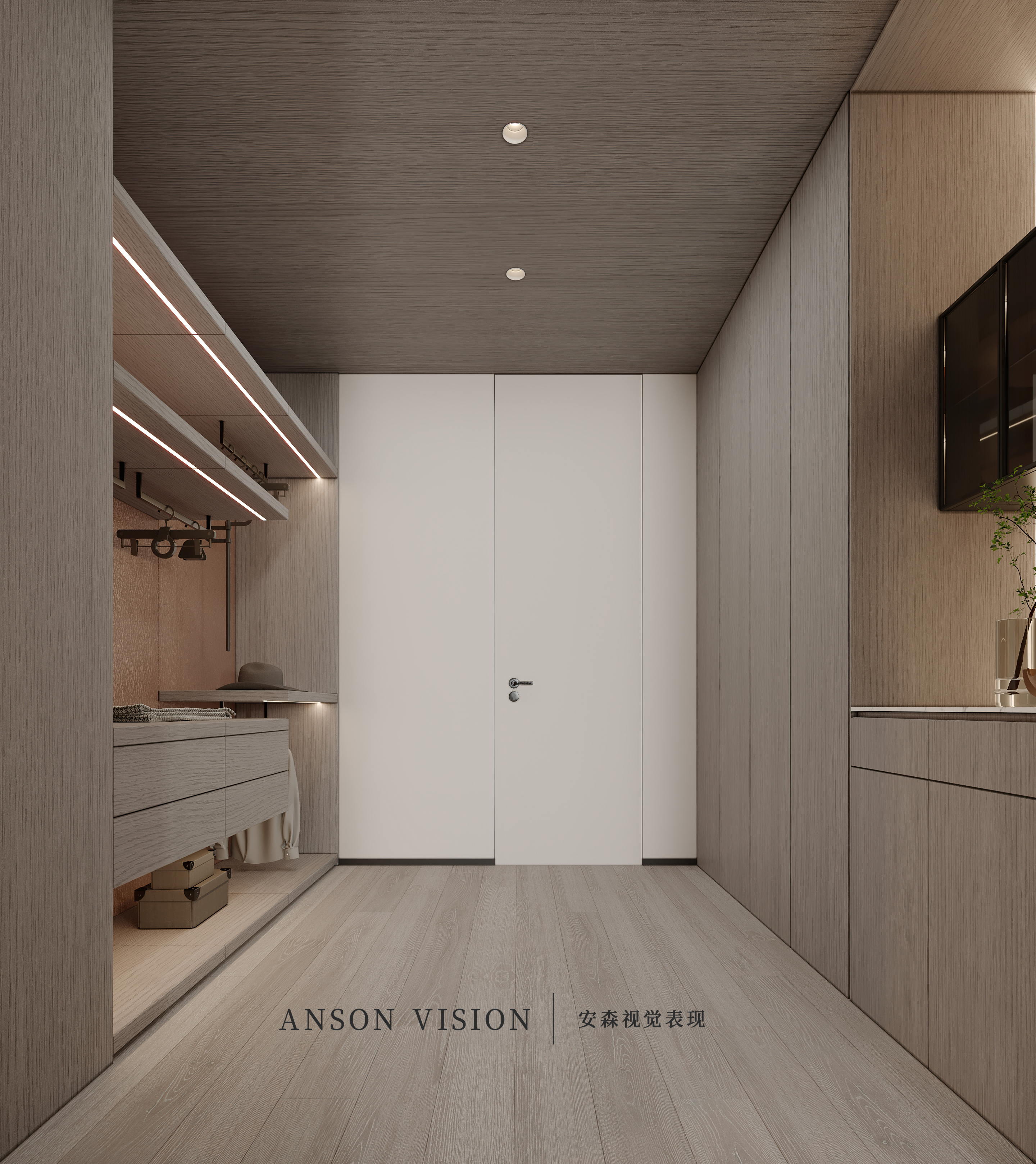 现代别墅多空间表现丨Ansonvision·蒙头睡-21