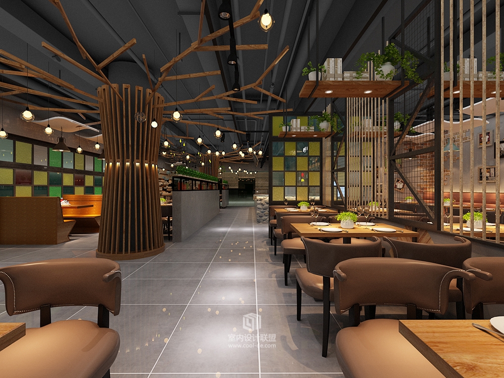 工业风 麻辣香锅 快餐 轻工业 荣盛未来城-5