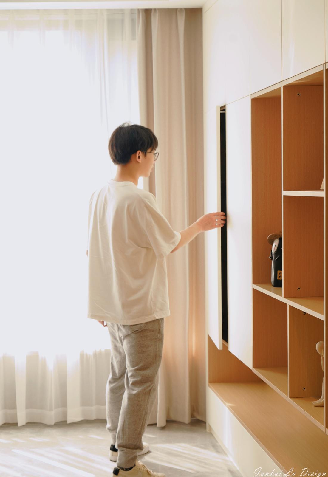 《静·安》· 木色与白色的温婉室内设计-9