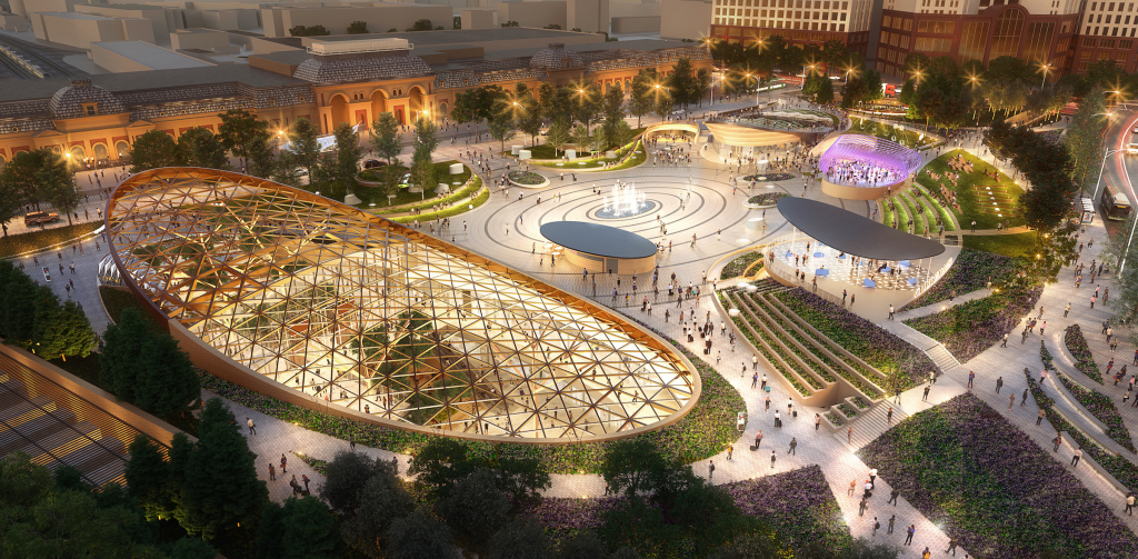 莫斯科 Paveletskaya 广场规划-14