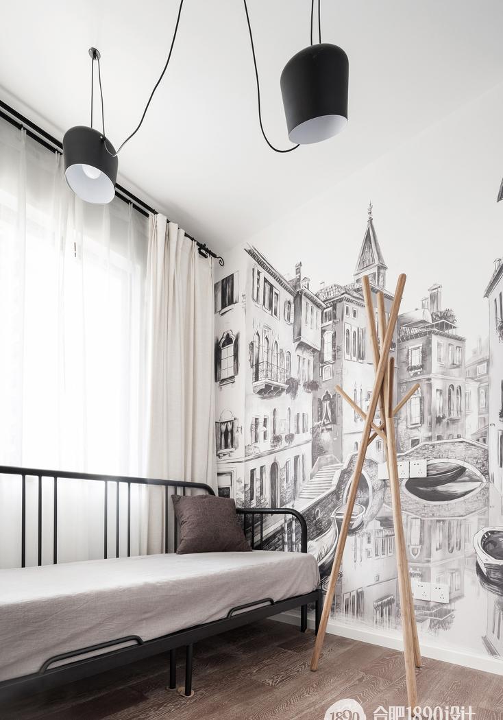 1890 平层设计 | 简约都市风，优化空间采光与互动-25