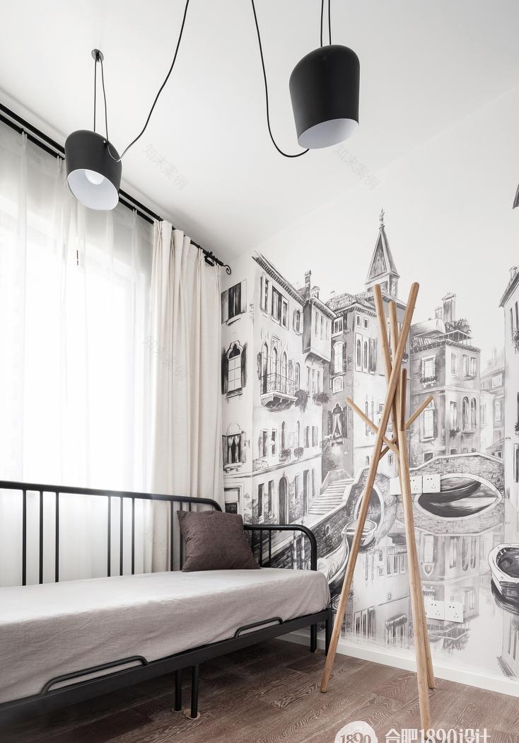 1890 平层设计 | 简约都市风,优化空间采光与互动-25