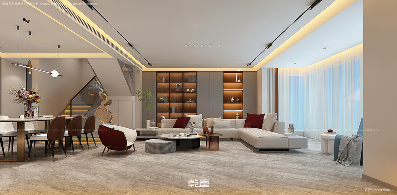 沈阳龙湖天宸原著现代私宅设计·静雅丨中国沈阳-11