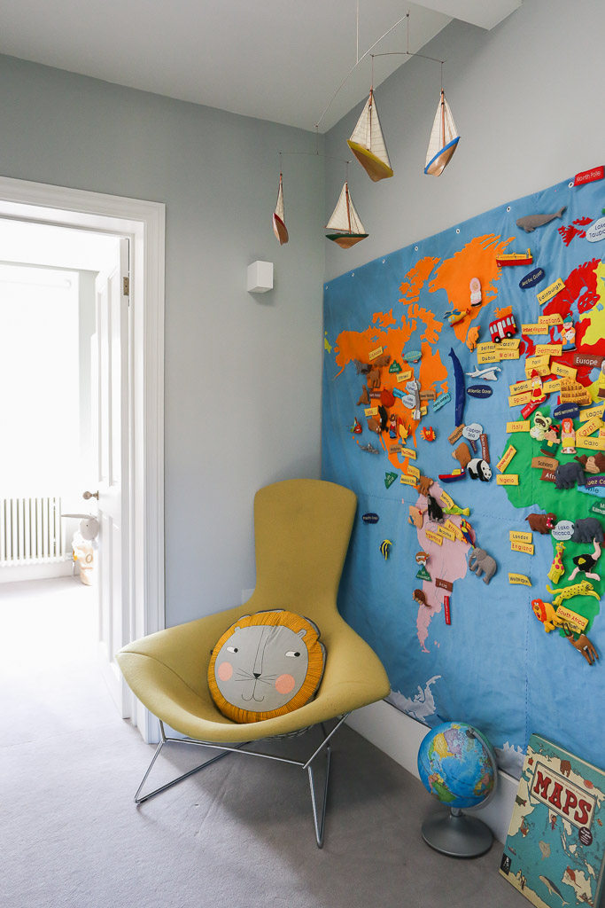 伦敦设计师夫妻档的现代住宅 | 温馨与创意的完美结合-10