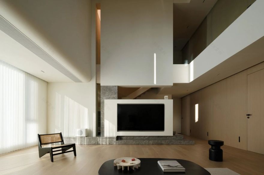 X 宅顶层复式丨中国汕头丨力上共创设计(汕头)有限公司-18