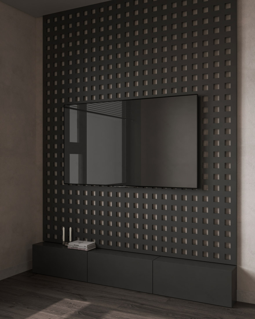 ЖК "Символ" 公寓厨房 客厅设计-10