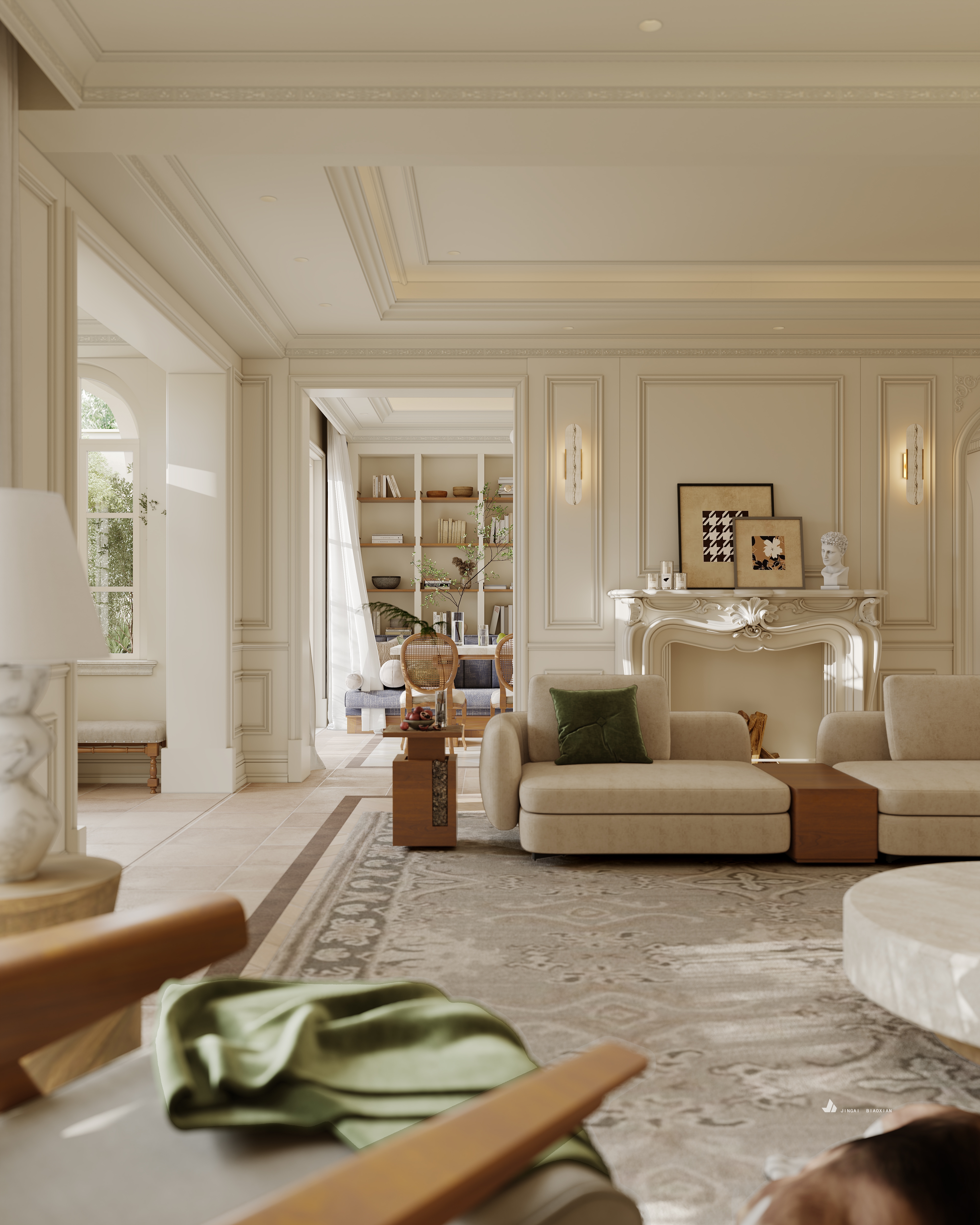 现代轻奢法式复古合251120-18