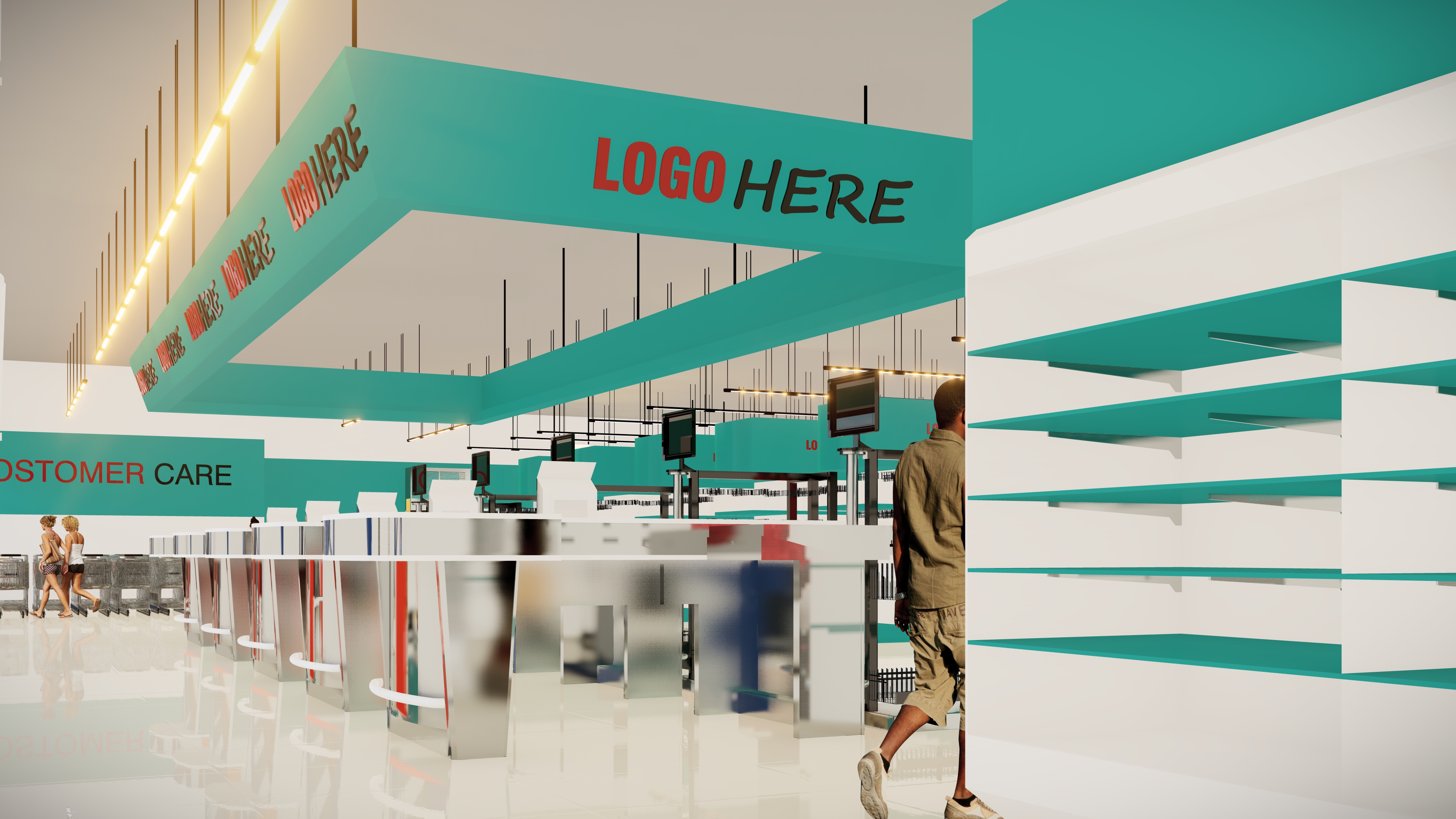 DIY store or super market design-11