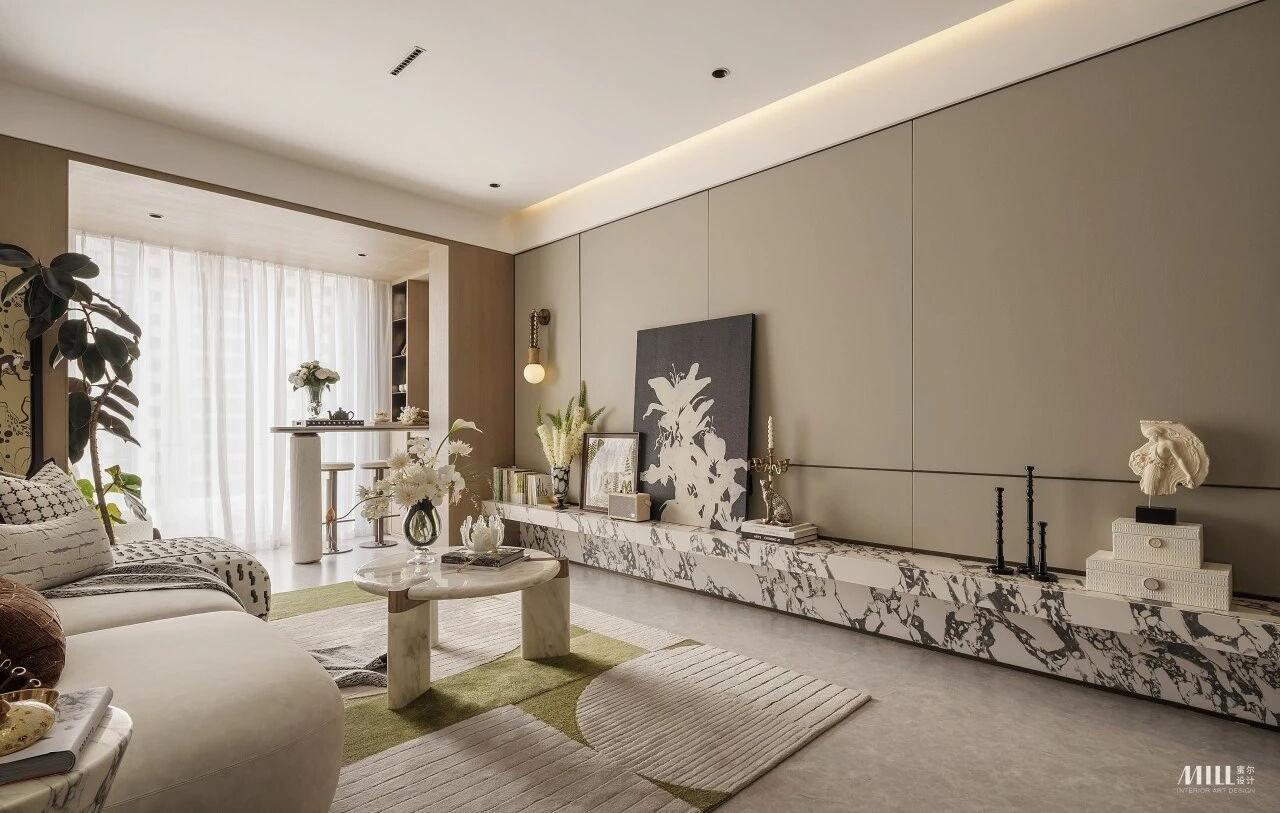 武汉万科·公园大道92m²&102m²样板间丨中国武汉丨深圳市蜜尔室内艺术设计有限公司-3