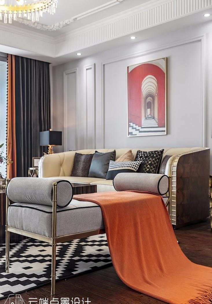 平层丨云端点墨设计 - 筑梦之吻（实景作品）-2