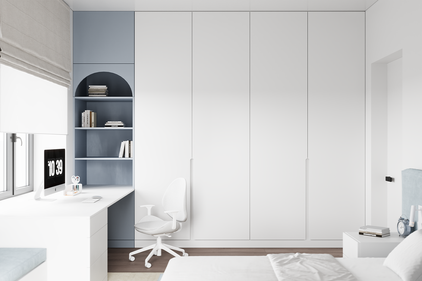 现代简约 多色系空间设计！-15