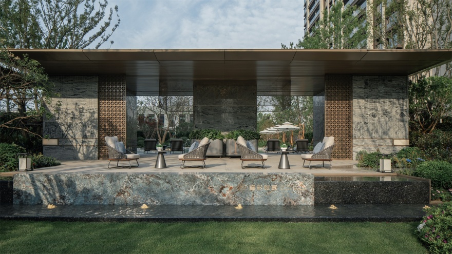 华发无锡中央首府 · 江南海派· 奢藏花园丨中国无锡丨广亩景观-53