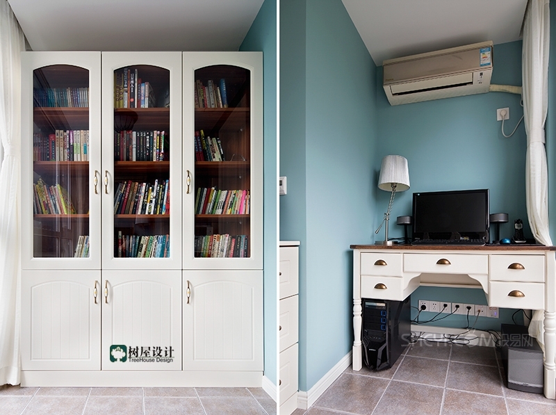 树屋设计——银城千花溪复式小屋的别墅范-22